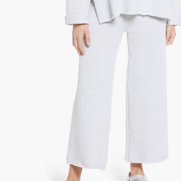 NWT! Free People free-est Hailee Waffle Stitch Top & Wide Leg Pants Knit Set - Picture 5 of 13